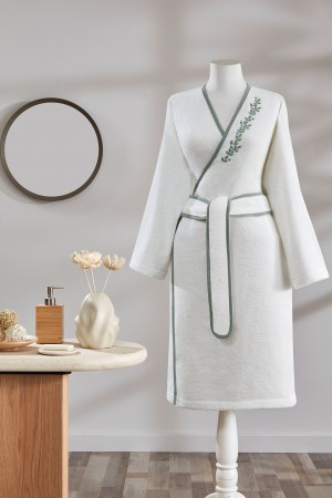 Özdilek Jardin Nakışlı Kimono Kadın Bornoz
