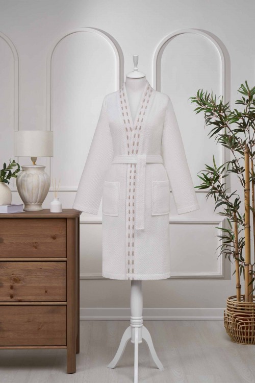 Özdilek Sculpted Kimono Bornoz