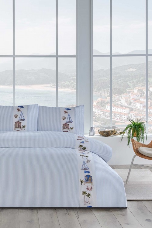 Floretta Strandhus Çift Kişilik Nevresim Takımı