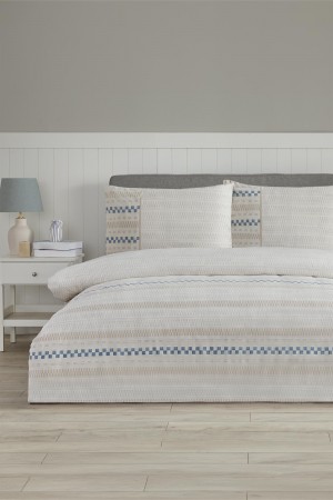 Floretta Woven Stripe Çift Kişilik Nevresim Takımı