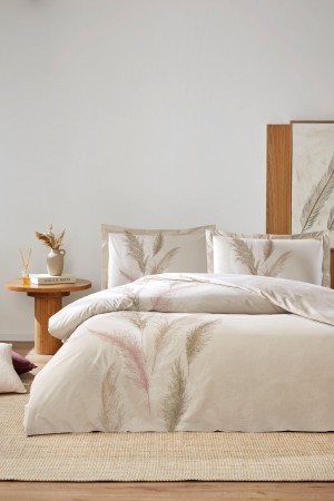 Özdilek Miscanthus Lastikli Çift Kişilik Nevresim Takımı