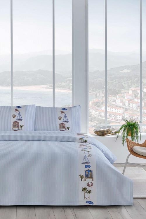 Floretta Strandhus Çift Kişilik Pike Takımı