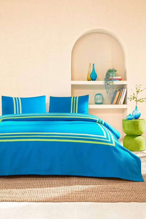 Özdilek Neon Frame Tek Kişilik Pike Takımı