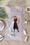 Özdilek Frozen Magical Disney Lisanslı Kadife Plaj Havlusu 60x120 cm